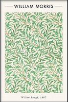 Walljar - William Morris - Willow Bough - Muurdecoratie - Canvas schilderij