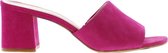 Tango | Brooklynn 1-b fuxcia nubuck mule - covered heel/sole | Maat: 41
