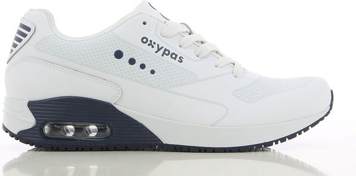 Oxypas - Justin - Medische schoenen - Medische Klomp - Antislip - SRC - Donkerblauw - Maat 46
