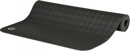 Bodhi EcoPro natuur rubber yogamat leigrijs L