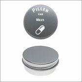Boîte à pilules avec gravure du nom - Mees