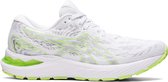 ASICS GEL-Cumulus 23 Dames - Sportschoenen - wit/groen - maat 37.5