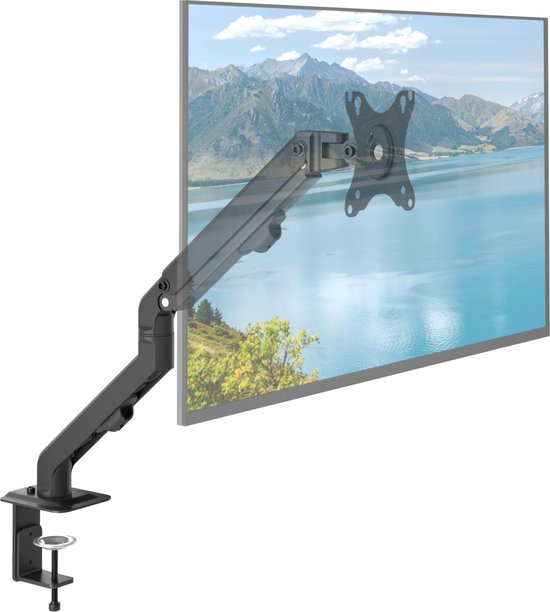 Acropaq monitor arm - voor 1 scherm, veersteun, 17 tot 27 inch - am4512b