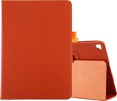 Mobigear Tablethoes geschikt voor Apple iPad 8 (2020) Hoes | Mobigear Classic Bookcase + Stylus Houder - Oranje