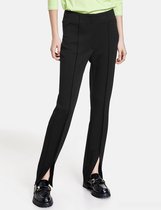 TAIFUN Dames Stretchbroek Skinny High met zoomsplitten