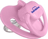 Bambino Pastel Roze No. 2 (6-18m) Orthodontische Silicone Fopspeen T184