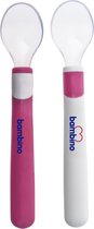 Bambino Roze 2 Stuks Silicone Lepel P0406