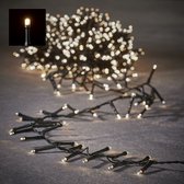 Luca Lighting Guirlande lumineuse de Noël - extérieur - 700 lumières blanc chaud - fonction flash - 1400 cm