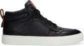 McGregor Heren Sneakers - Zwart - Hoge Sneakers - Leer - Veters