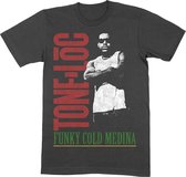 Tone Loc Heren Tshirt -L- Funky Cold Medina Zwart