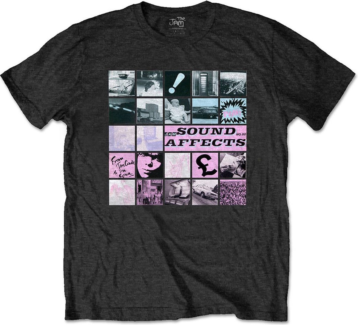 The Jam - Sound Affects Heren T-shirt - S - Zwart