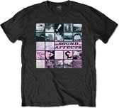 The Jam Heren Tshirt -S- Sound Affects Zwart