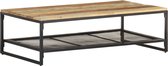 Decoways - Salontafel 110x60x35 cm massief gerecycled hout