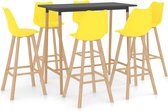 Decoways - 7-delige Barset geel