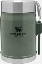 Stanley The Legendary Food Jar + Spork 0,4L - Thermosfles - Hammertone Green