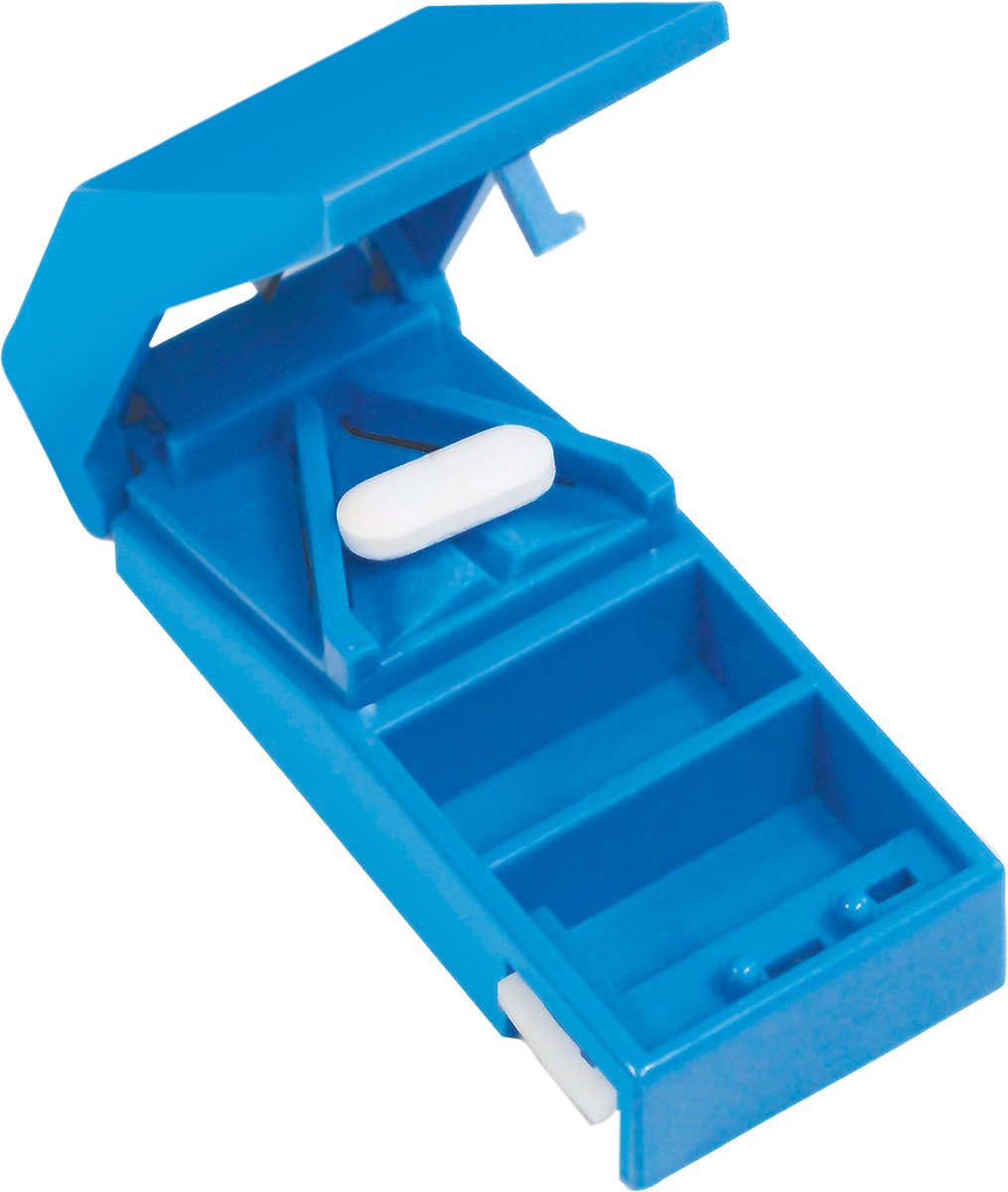 Goedkoopste Afsluitbare pillensplijter - blauw
