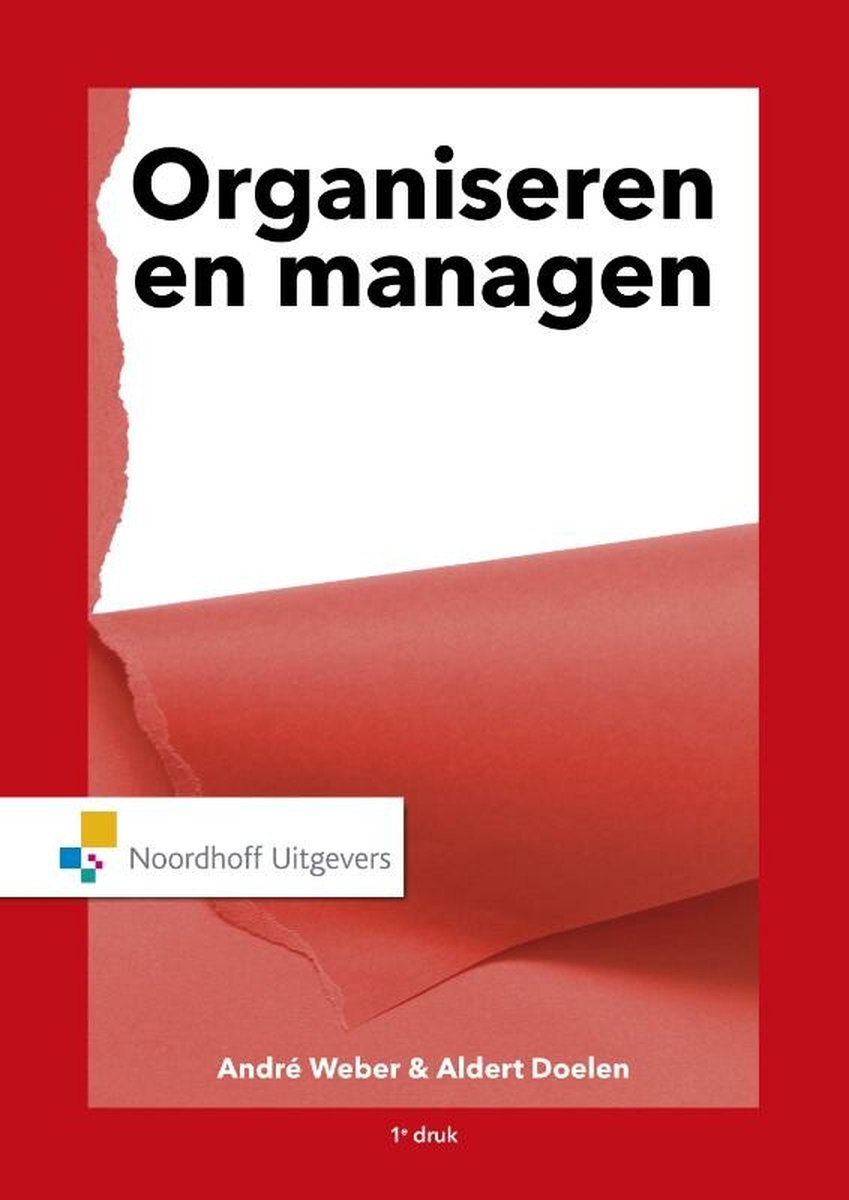 Omslag van Organiseren & managen