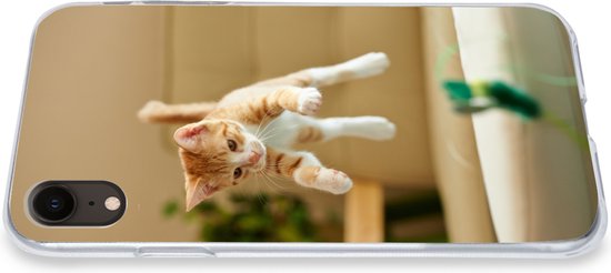 Coque iPhone XR - Chat - Printemps - Jouets - Coque de téléphone en Siliconen