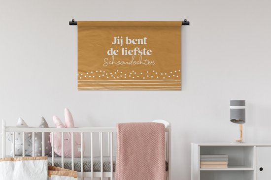 Tapisserie - Tapisserie - Fille - Proverbes - Points - 90x60 cm - Tapisserie