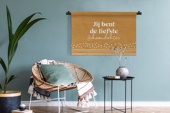 Tapisserie - Tapisserie - Fille - Proverbes - Points - 90x60 cm - Tapisserie