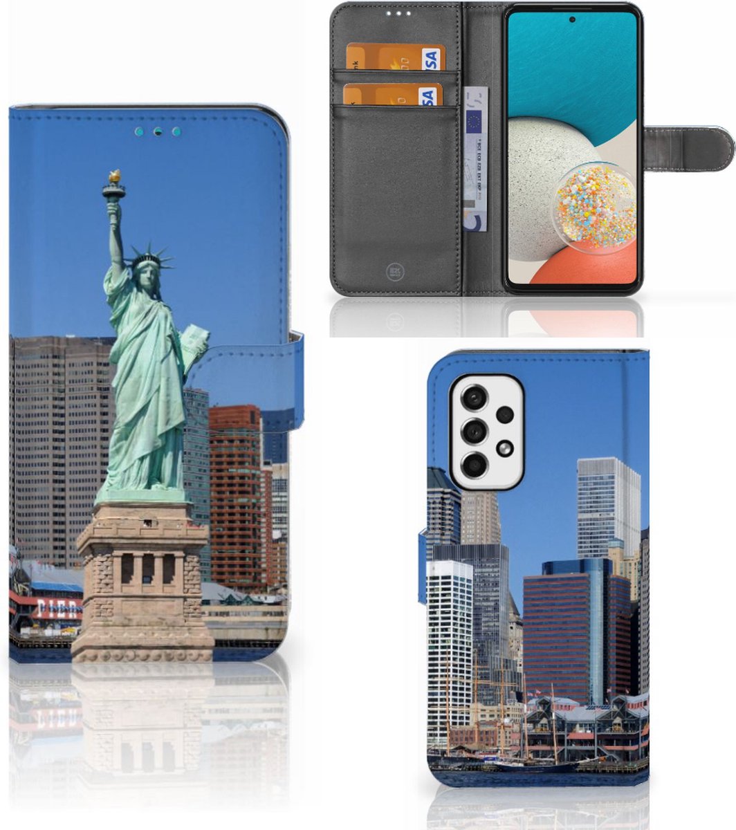 Samsung Galaxy A53 Flip Cover Vrijheidsbeeld