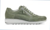 Durea Sneakers Dames - Lage sneakers / Damesschoenen - Suède - 6263 688     -  Groen - Maat 38.5