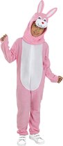 FUNIDELIA Roze Konijn Kostuum - Konijnenpak voor kinderen - Maat: 97 - 104 cm
