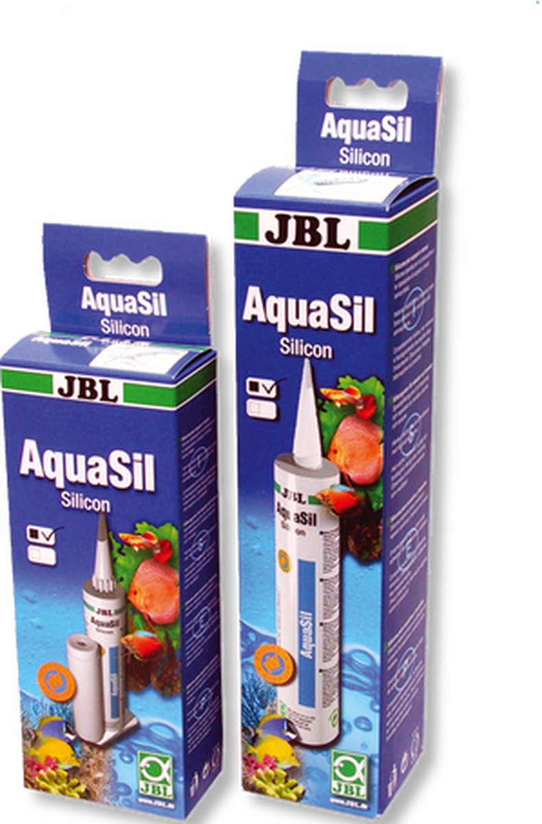 JBL - AquaSil transparent 80 ml silicone aquariums et terrariums