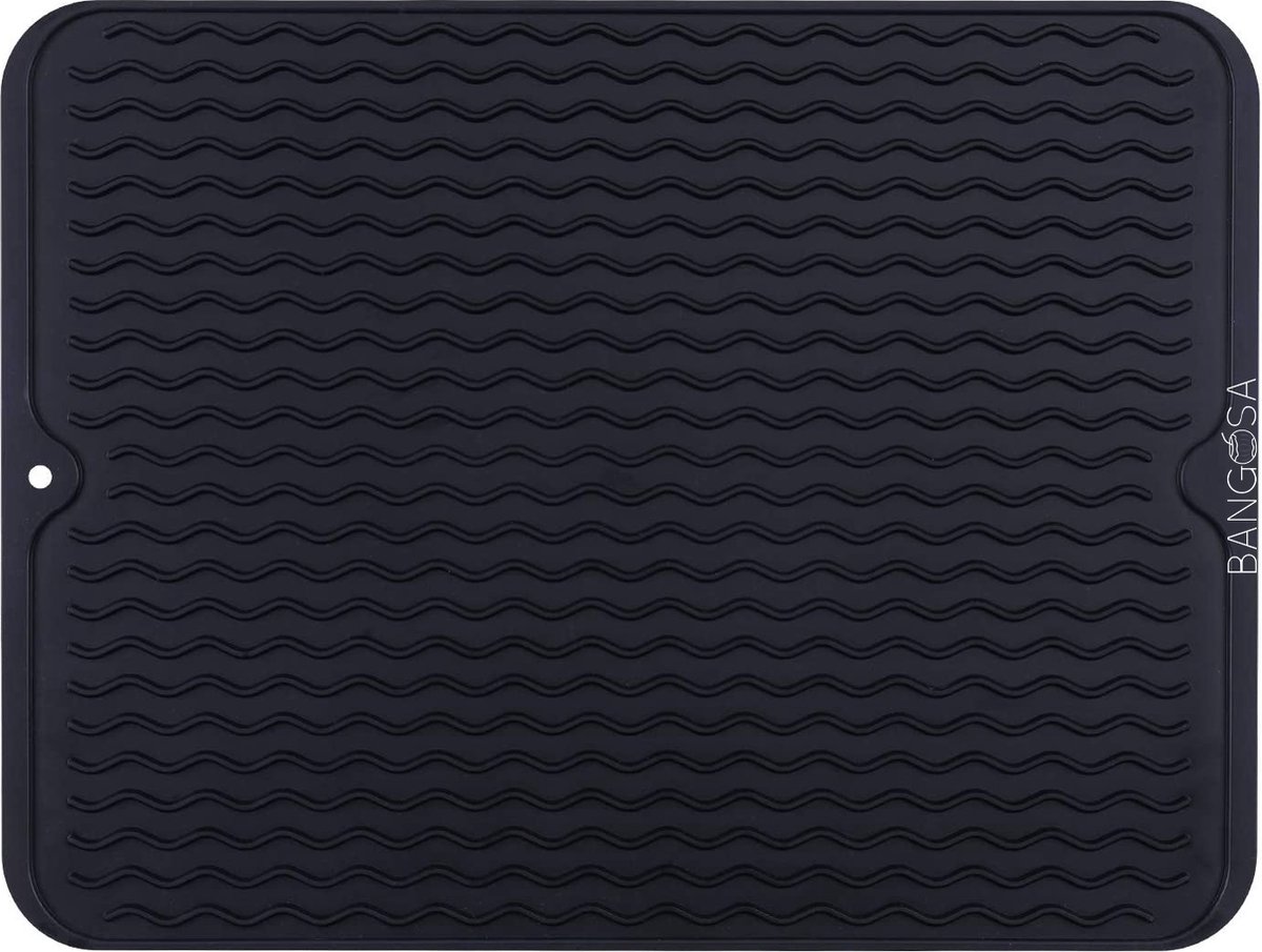 Bangosa Afdruipmat - Vaat Afwas Droogmat - Siliconen 50 x 40