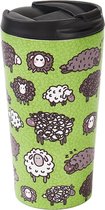 Eco Chic - The Travel Mug  (thermosbeker) - N08 - Green - Sheep