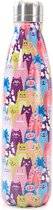 Eco Chic - Thermal Bottle (thermosfles) - T05 - Multiple - Cats