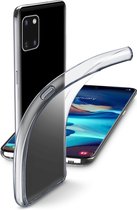 Cellularline - Samsung Galaxy A91/S10 Lite, hoesje fine, transparant
