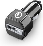 Cellularline - Autolader - Micro USB - Autolader Micro USB - Qualcomm 3.0 - Zwart