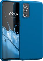 kwmobile telefoonhoesje voor Samsung Galaxy M52 5G - Hoesje voor smartphone - Back cover in rifblauw