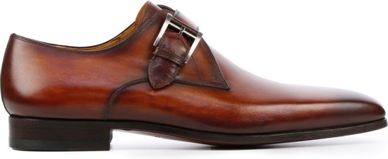Magnanni Men Suede Chaussures à boucles Shoes / Men's Shoes / Slip-on 15477 - Cognac - Taille 42