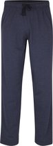 Ceceba heren pyjamabroek lang - blauw pied de poule - Maat: M