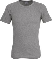 Ceceba heren T-shirt dubbelrib regular fit (1-pack) - O-hals - grijs -  Maat: 3XL