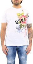 T-Shirt Heren  maat M Wit