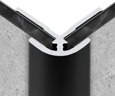 Schulte DecoDesign profiel buitenhoek zwart - lengte 255 cm - D1901225-68