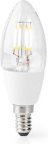 Nedis WIFILF10WTC37 Wi-fi Smart Led-lamp E14 C37 5 W 400 Lm Wit