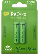 GP Recyko Gp Oplaadbaar Batterij Aa A2 2600mah