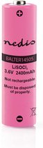 Nedis BALTER14505 Lithium-thionyl-chloridebatterij Er14505 3,6 V 2400 Mah