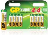 Gp GP-ALK-AA-03 Batterij Alkaline Aa/lr6 1.5 V Super 8-blister