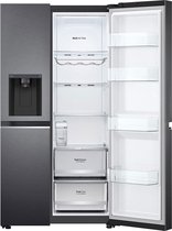 Bol.com LG GSLV71MCLE amerikaanse koelkast Vrijstaand 635 l E Zwart aanbieding