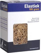 Kangaro K-5009-100 Elastiek Nr. 20 90x1,5mm 100gr Naturel