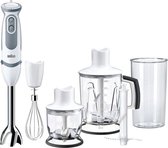 Braun MQ5245WH MultiQuick 5 Vario Staafmixer Wit/Grijs