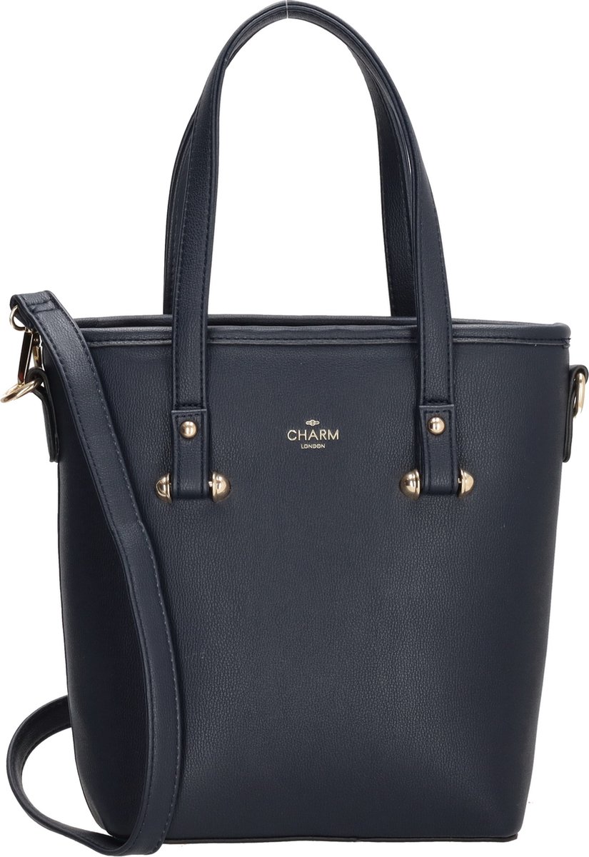 Charm London Oxford Shopper - Blauw