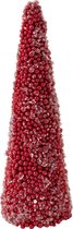Kegel | imitatiebont | rood | 14.5x14x (h)44.5 cm
