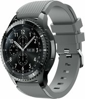 samsung gear S3 Siliconen band Sportbandje - Grijs