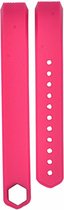 Luxe Siliconen Bandje small voor FitBit Alta – roze | Watchbands-shop.nl